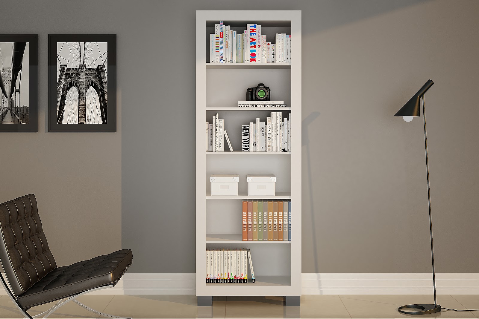 Multiuso Livreiro Flex Valdemoveis