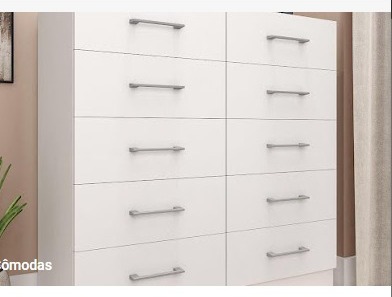 COMODA CARIBE BRANCO - FELICCIA 1,20