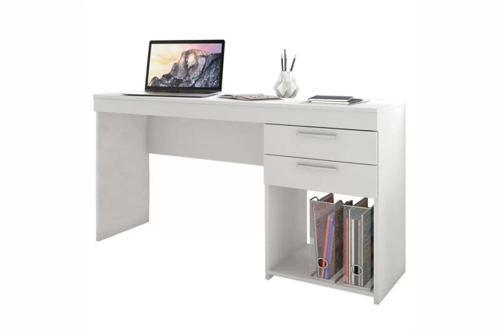 MESA OFFICE ESCRITÓRIO NOTÁVEL REF. 51015 BRANCO - NOTAVEL 1,21 - Imagem 2