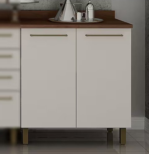 BALCÃO TARANTELA 0,80CM COOKTOP - VALDEMOVEIS