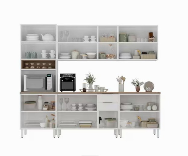 COZINHA RENOVA ( 5 PEÇAS ) 2,70M ( BRANCO ) - ITATIAIA - Imagem 5