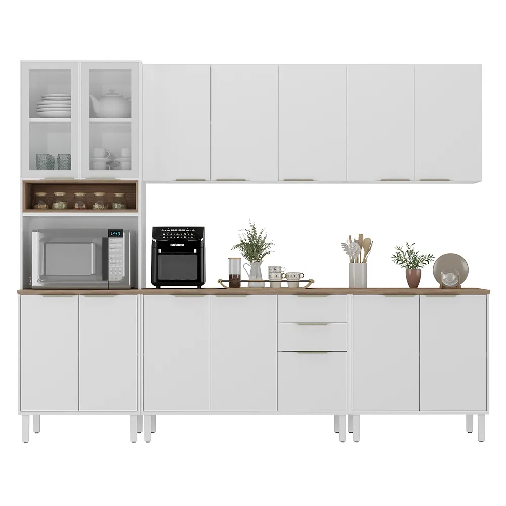 COZINHA RENOVA ( 5 PEÇAS ) 2,70M ( BRANCO ) - ITATIAIA - Imagem 2